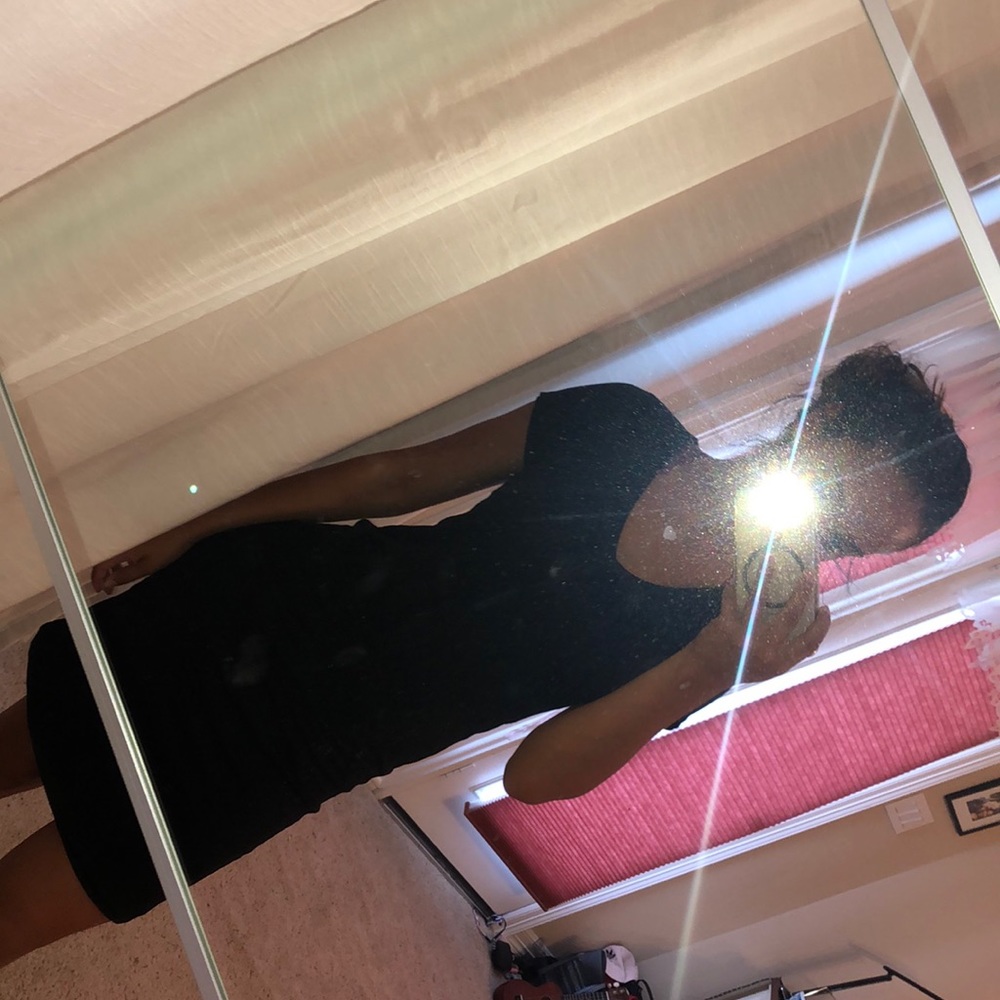 Black business casual dress